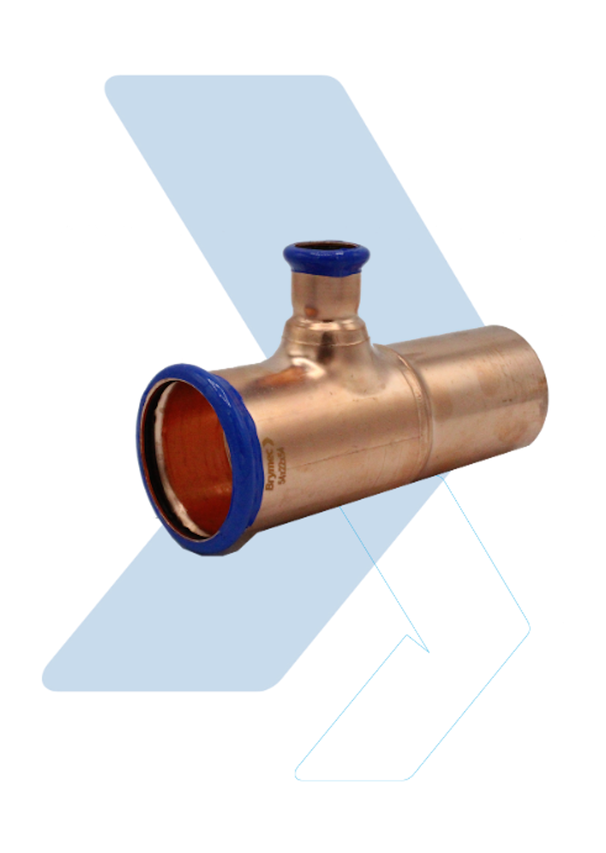 brymec copper press manifold tee product image