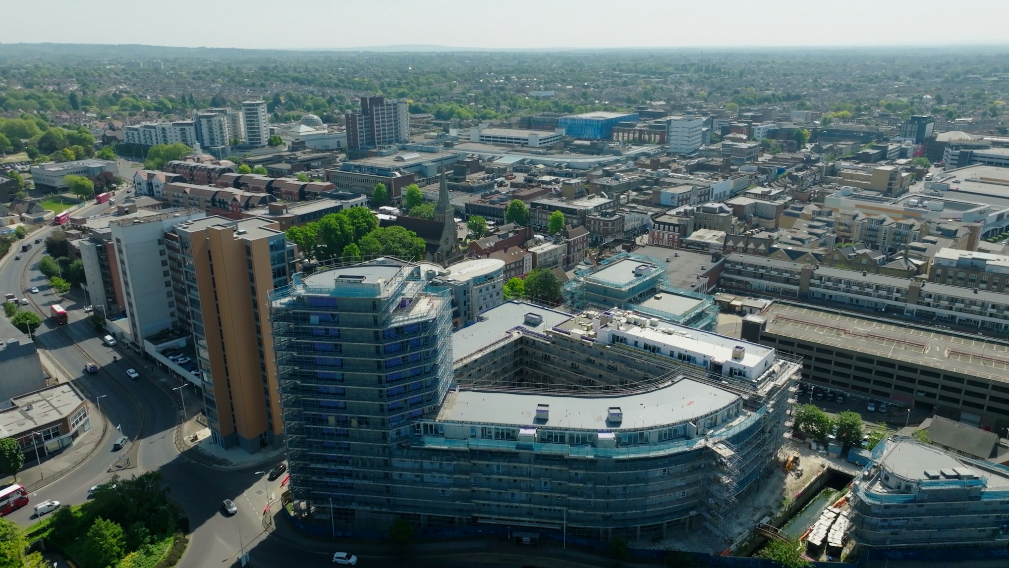 Angel Way photo taken by drone